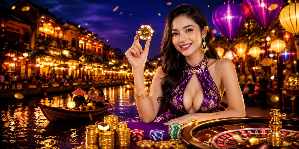 Cảnh đêm Hội An đèn lồng rực rỡ, biểu tượng sự an toàn và bảo mật